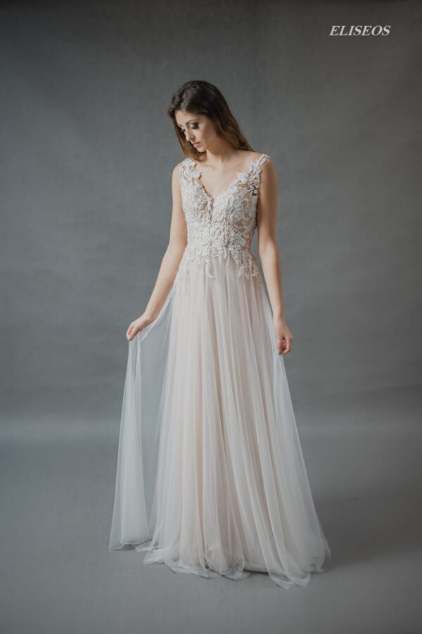 suknia ślubna ELISEOS szyta na miarę