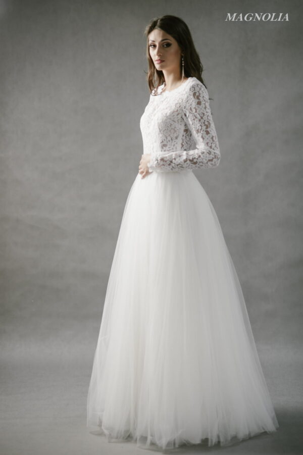 Suknia ślubna MAGNOLIA szyta na miarę