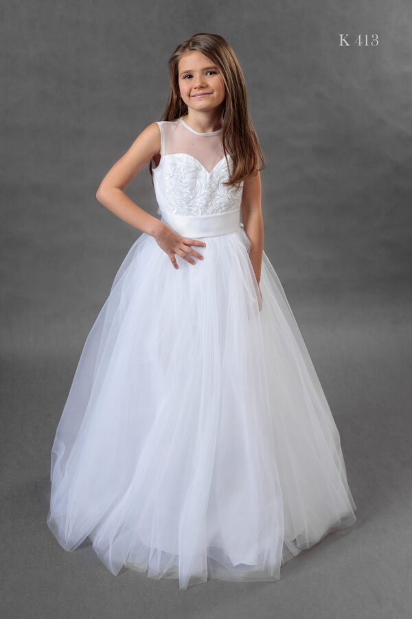 Sukienka balowa komunijna K 413 szyta na miarę