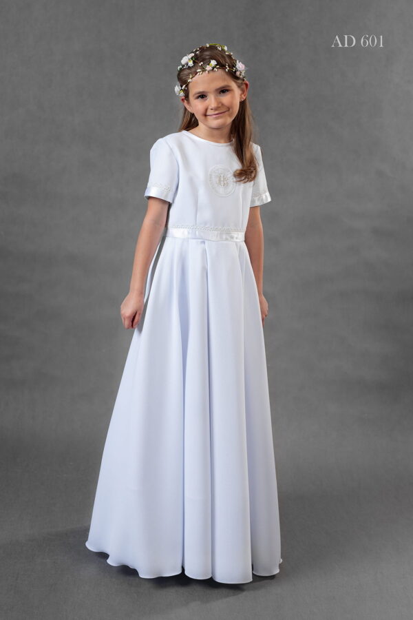Sukienka alba komunijna AD 601 szyta na miarę