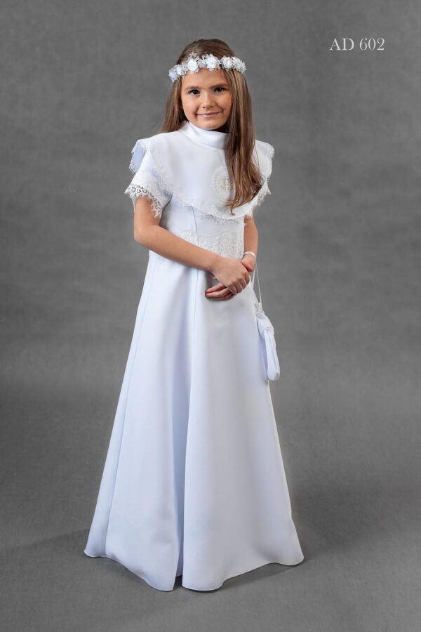 Sukienka alba komunijna AD 602 szyta na miarę