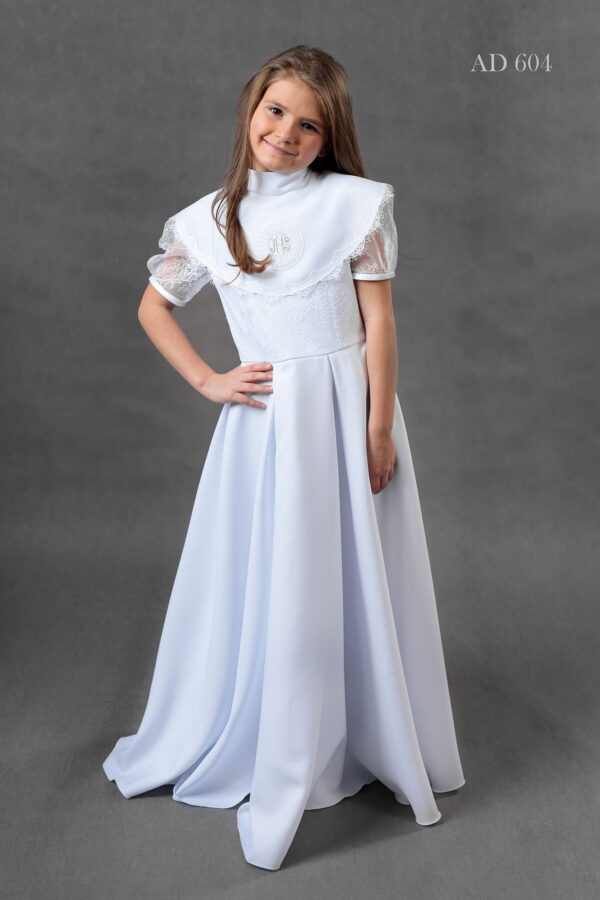 Sukienka alba komunijna AD 604 szyta na miarę